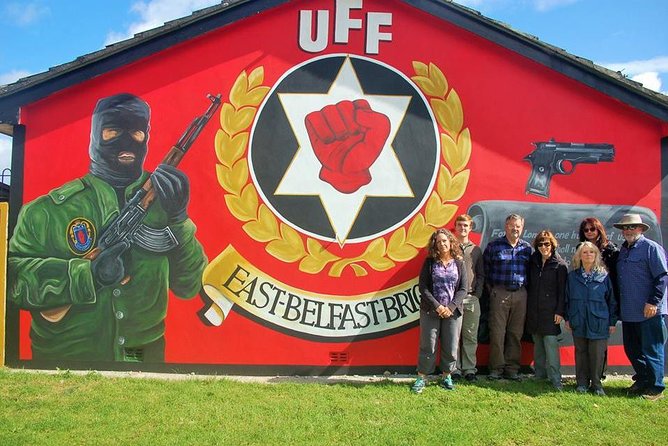 2 hours Belfast Original Drivers The Troubles Black Taxi Tour - The Peace Walls, built for six months but still present