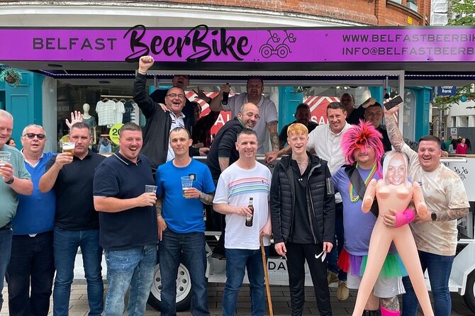 Belfast Beer Bike tours - What the Belfast beer bike is really like