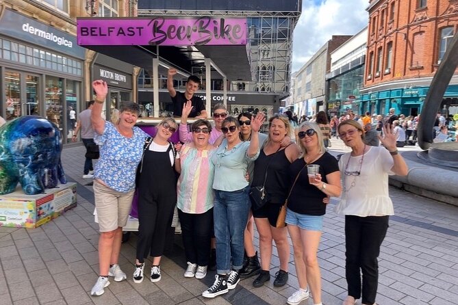 Belfast Beer Bike tours - Pedaling through the Cathedral Quarter