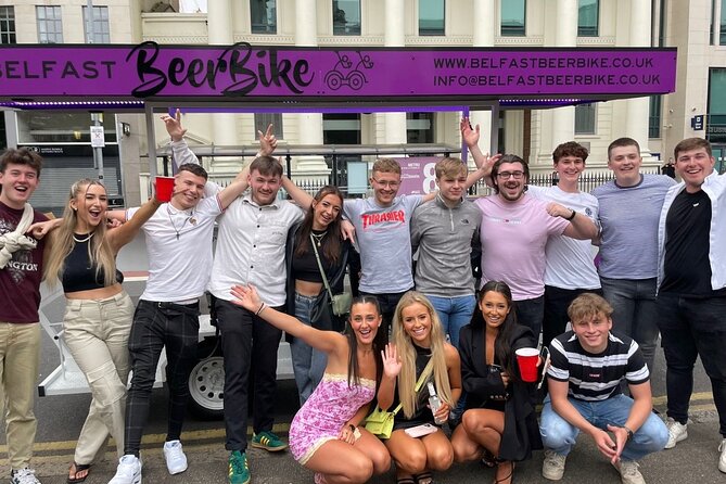 Belfast Beer Bike tours - How the guide shapes the ride
