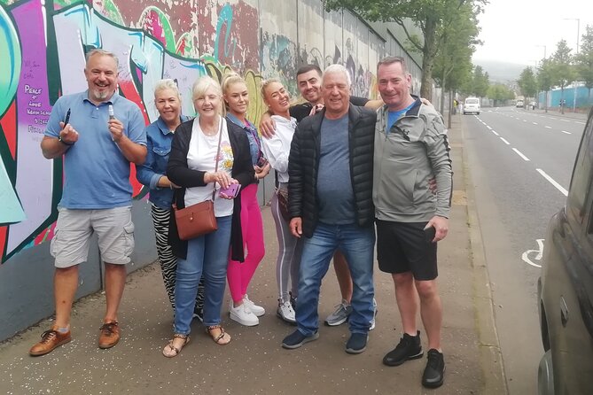 Belfast's Political Mural Taxi Tour - Starting at Divis Tower and the Bobby Sands Mural