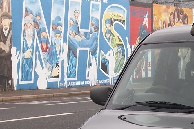 Black Taxi Mural "Tour Like A Local" - Bobby Sands Mural and the Falls Road story