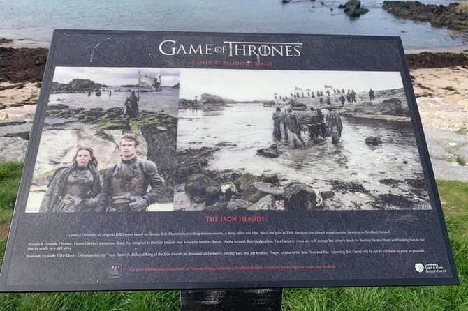 Game Of Thrones Locations & Giants Causeway North Antrim Coast Tour - Dunseverick connects legend, ruins, and the Atlantic