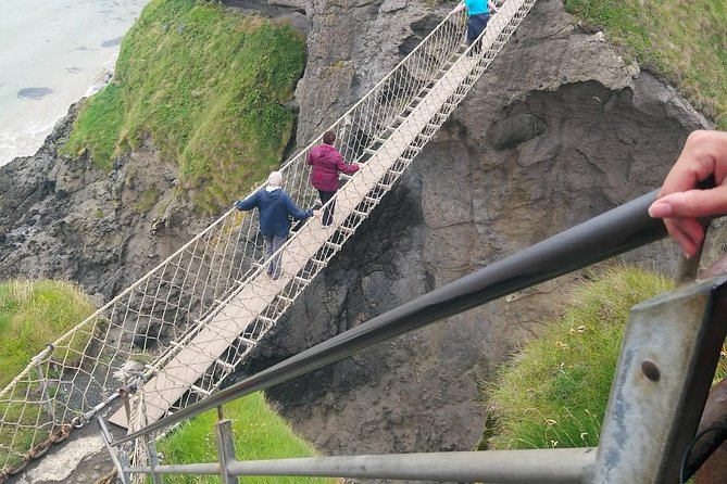 Giant's Causeway Full Day Tour from Belfast - Dunluce Castle above the Atlantic