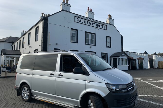 Giants Causeway private tour from Belfast - Crossing the Carrick-a-Rede Rope Bridge