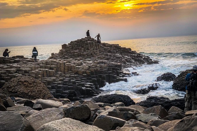 Giants Causeway Tour from Belfast + FREE Belfast Mural Tour - Carrick-A-Rede and the Atlantic drop