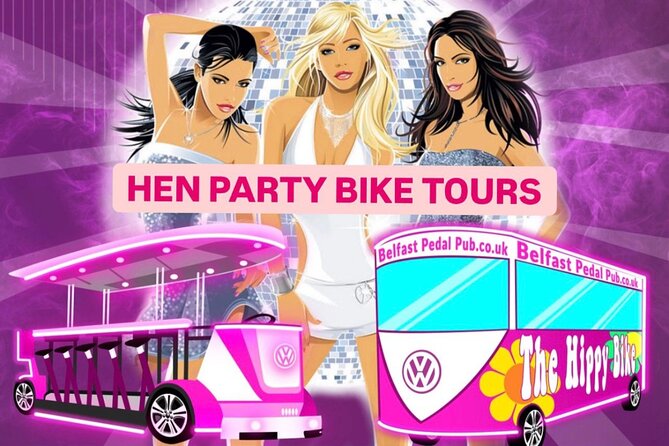 Hen Party Bike Tour - Royal Avenue is an easy starting point