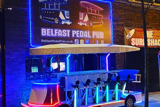 Luxury Party Bike Tour of Belfast City (Individual Seat) - The guide, stories, and onboard extras