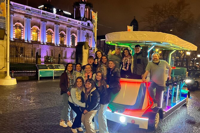 Luxury Party Bike Tour of Belfast City (Individual Seat) - Bring your own drinks and plan the party sensibly