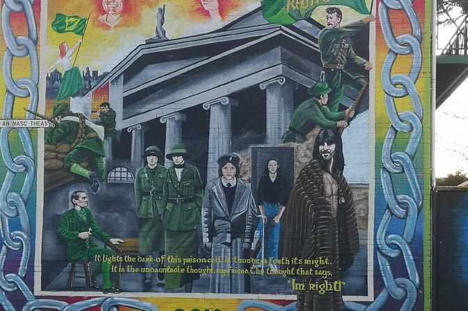 Official World Famous Belfast Black Taxi Tour - The Peace Wall and its uneasy message