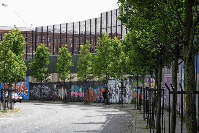Official World Famous Belfast Black Taxi Tour - The International Mural Wall on Divis Street