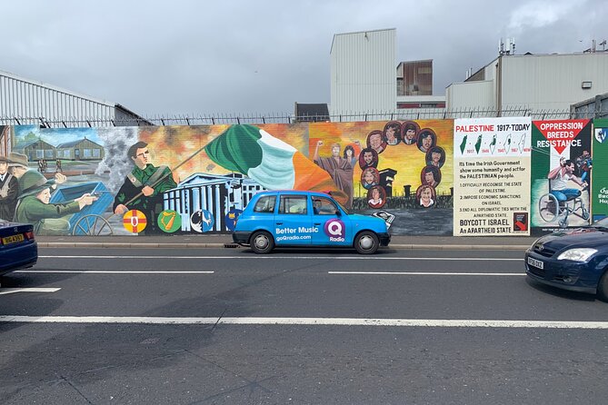 Original Drivers Belfast Taxi/Cab Tour 2 hour private adventure - Peace walls built after the fires of 1969