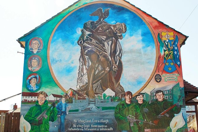 Original Private Belfast Troubles and Peace Cab/Taxi Tour 2 Hours - Bobby Sands, Falls Road, and Republican Belfast