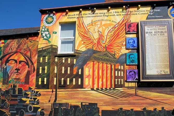 Private Belfast Troubles Cab Tour Adventure 2hrs Personal Guide - Bobby Sands and the Falls Road murals