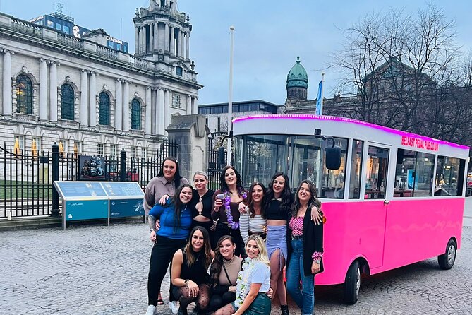 The Hippy Bike Fully Enclosed Party Bike Tour (Private Bike) - Royal Avenue is a handy starting point